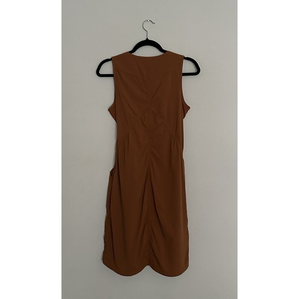 Indyeva Liike Dress Size S Rust Copper Orange / Terracota Hiking Athleisure EUC - Picture 6 of 15